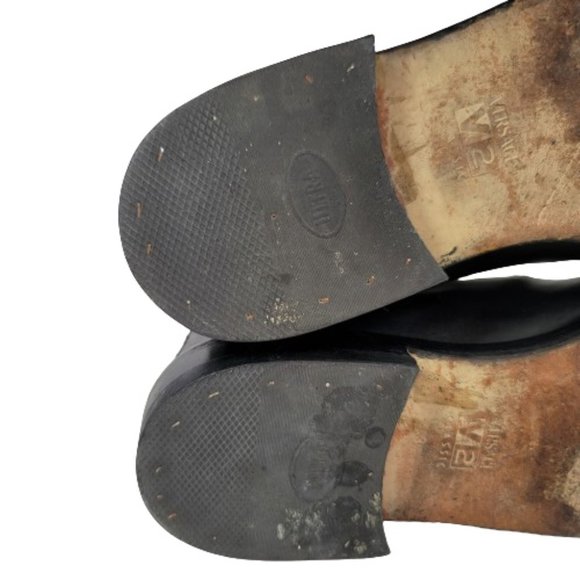 VERSACE CLASSIC V2 MEN'S LEATHER ANKLE BOOTS - Picture 11 of 13